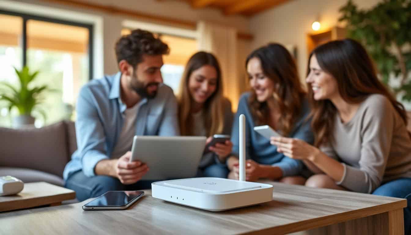 Illustration: Avantages d’utiliser un routeur 4G avec une carte SIM dédiée