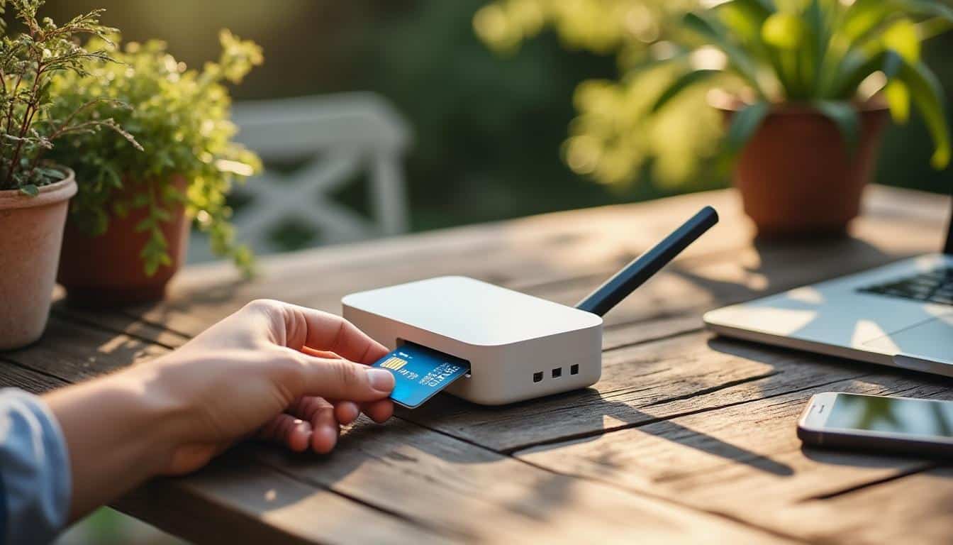 Carte SIM pour routeur 4G : guide pour une connexion optimale