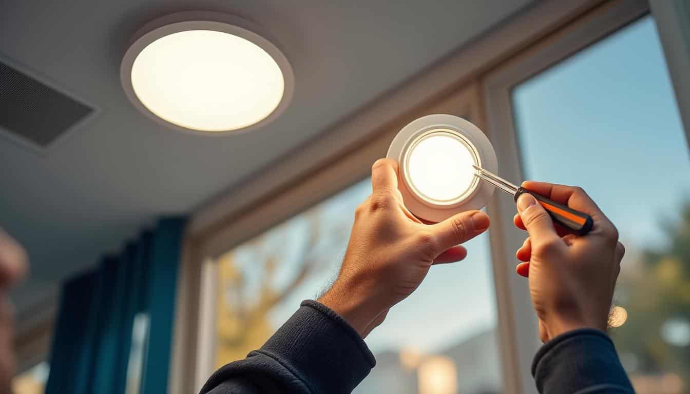 Illustration: Définition et spécificités des ampoules LED intégrées