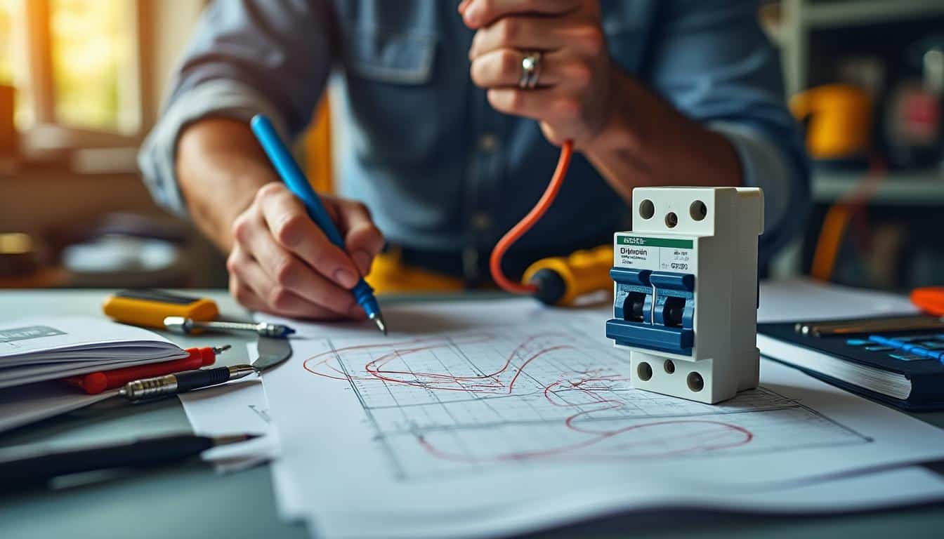 Illustration: Définition et rôle de la courbe du disjoncteur
