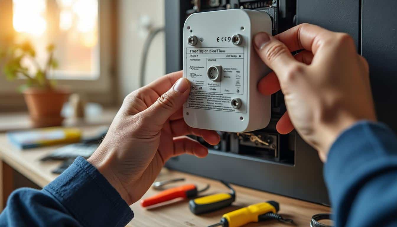 Illustration: Où situer le disjoncteur de branchement et quelles sont ses caractéristiques techniques ?