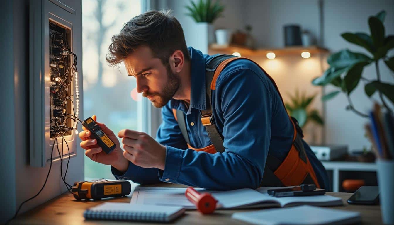 Illustration: Comprendre un disjoncteur qui saute et ne se remet pas : symptômes et différences