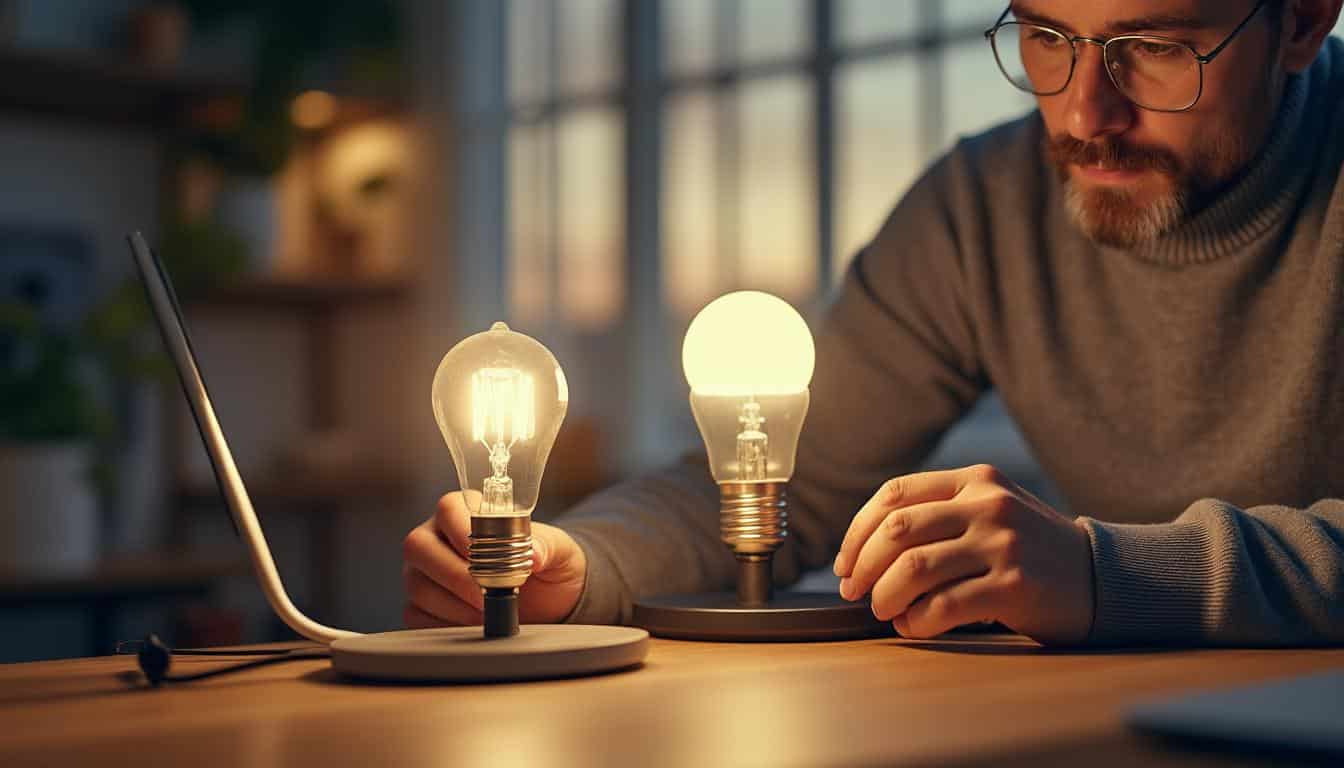 Illustration: Pourquoi envisager le remplacement d’une ampoule halogène par une LED ?