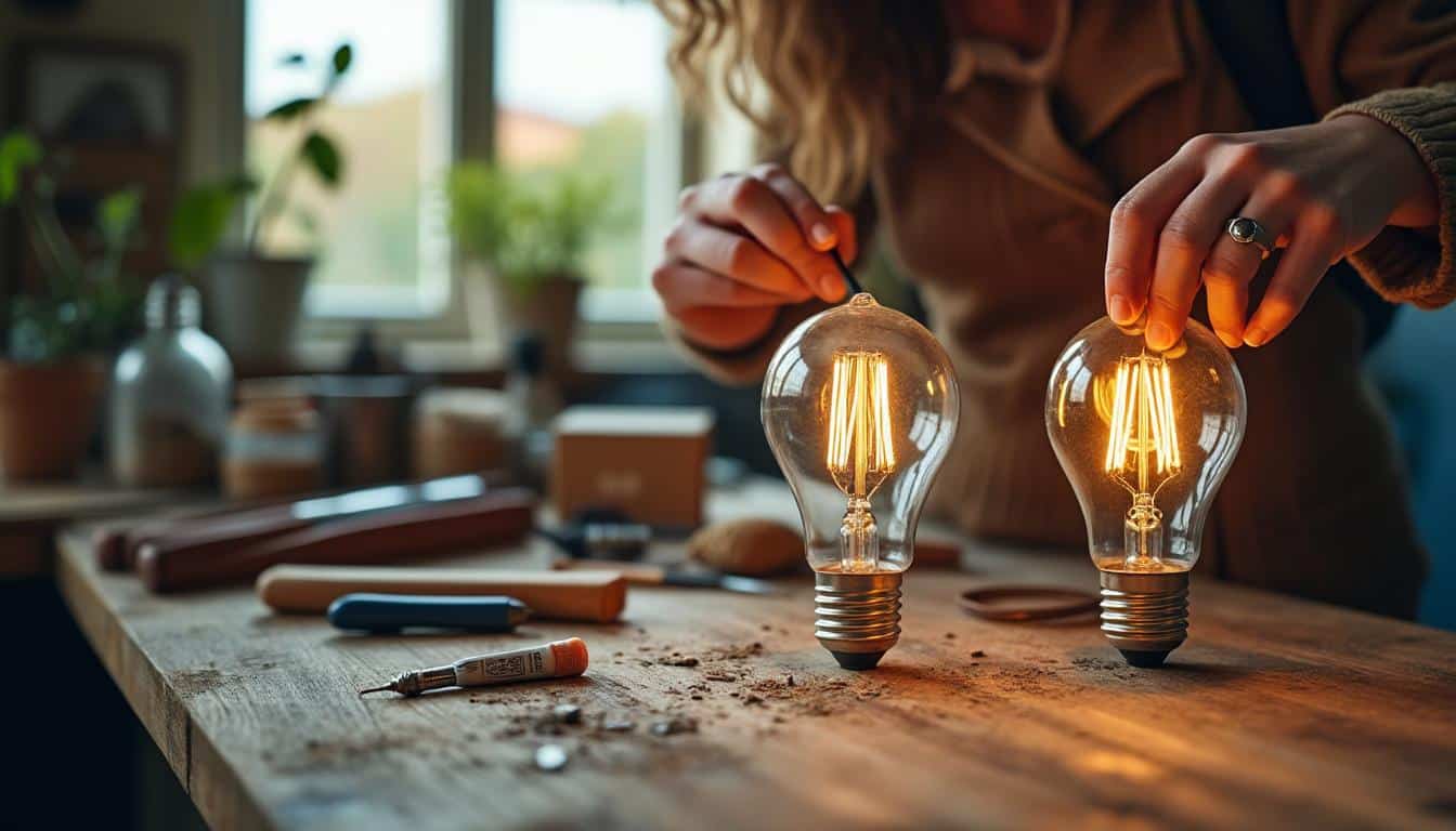 Illustration: Comprendre les différences entre une ampoule halogène et une ampoule LED