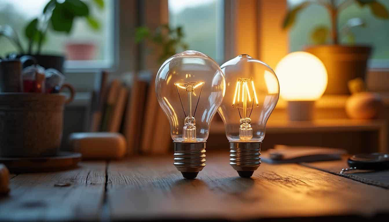 Illustration: Pourquoi remplacer une ampoule halogène par une LED ? Avantages et alternatives