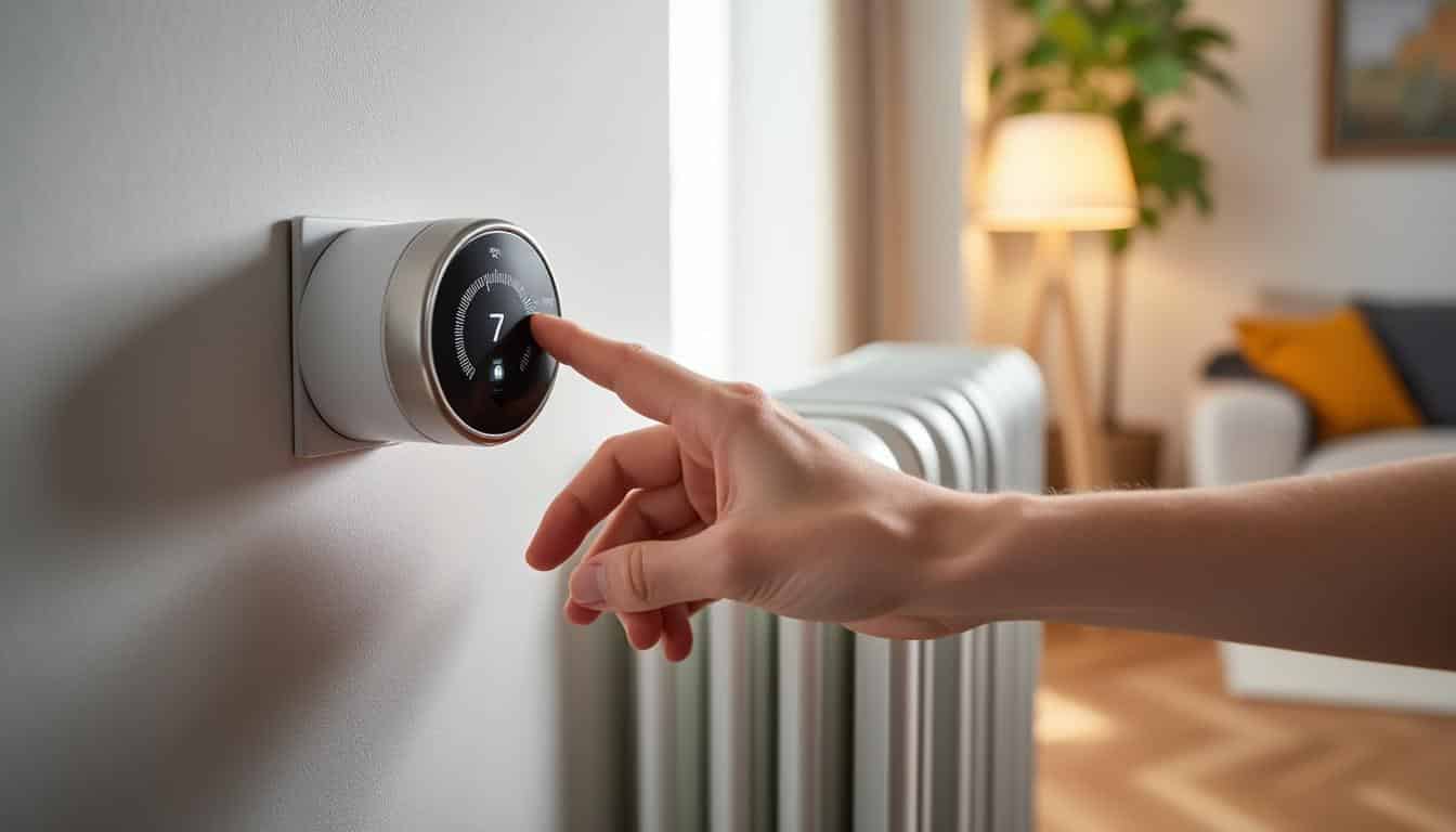 Illustration: Principe de fonctionnement du robinet thermostat de radiateur