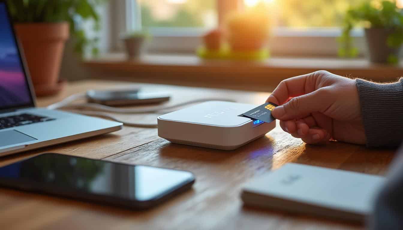 Illustration: Définition et fonctionnement du routeur à carte SIM