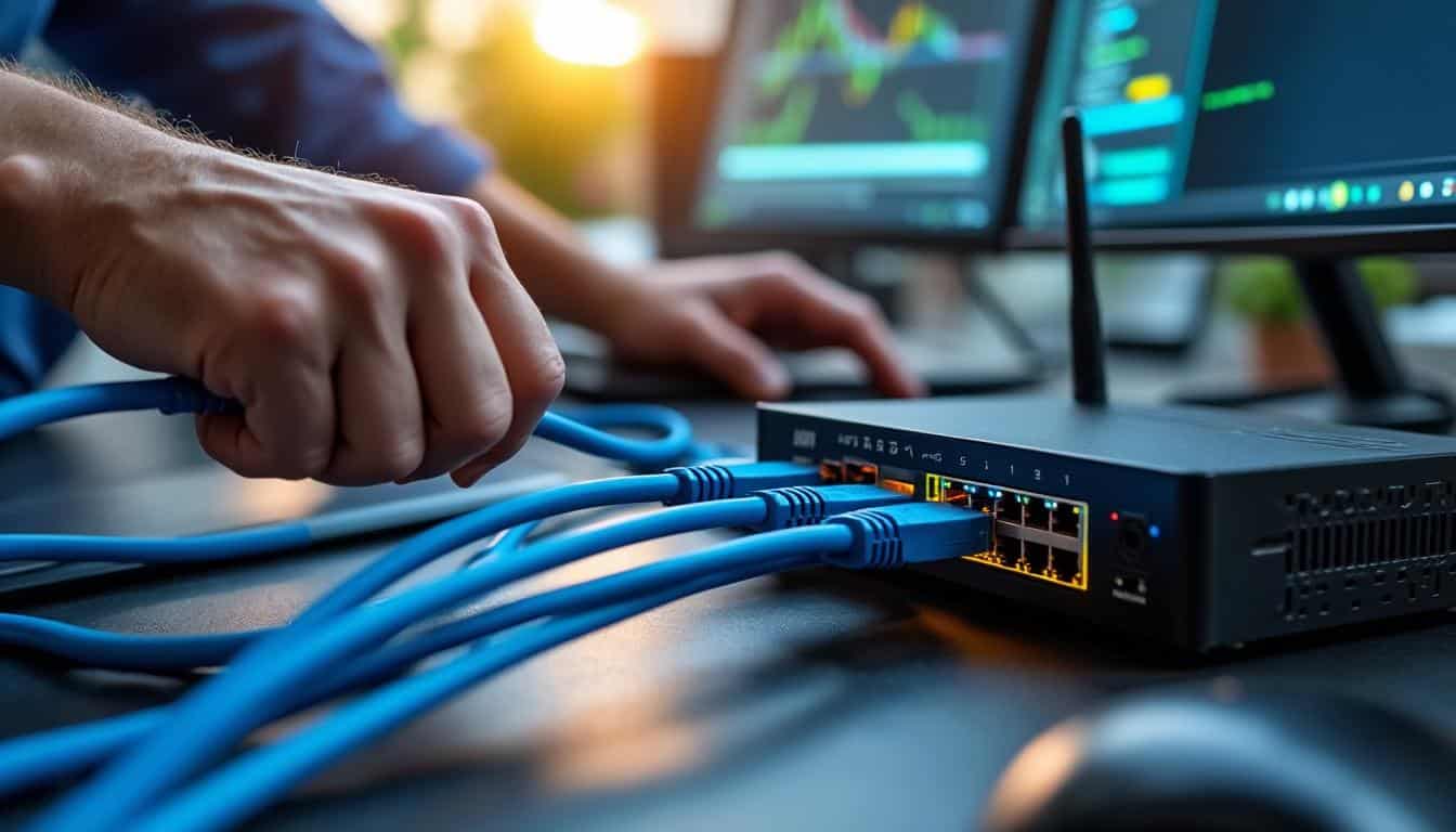 Illustration: Définitions et rôles du routeur et du switch dans un réseau