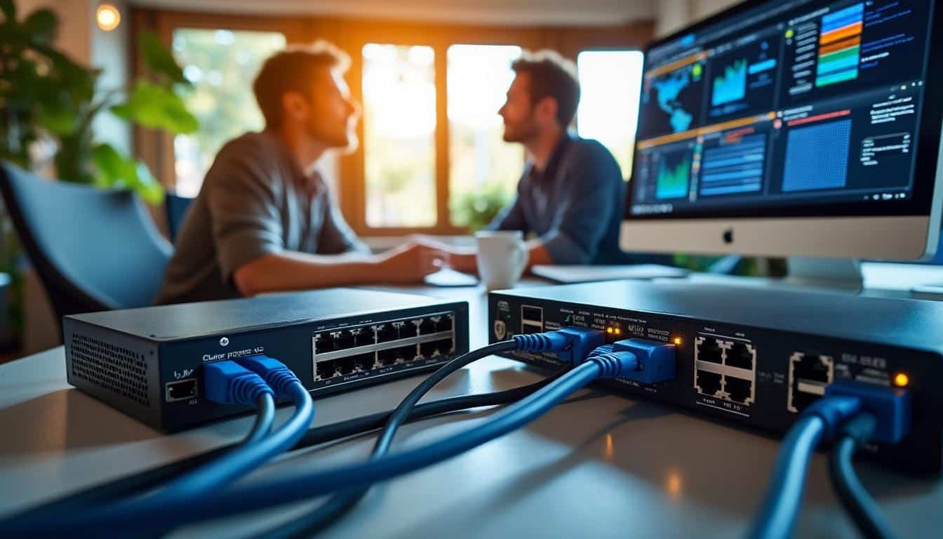 Illustration: Comprendre la différence entre un routeur et un switch dans un réseau