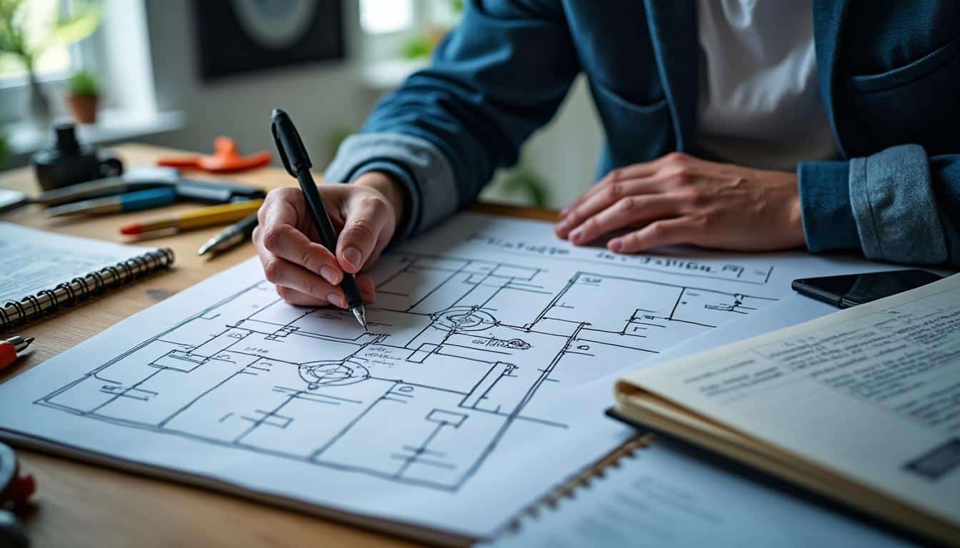 Illustration: Définition et rôle du symbole du disjoncteur dans un schéma électrique
