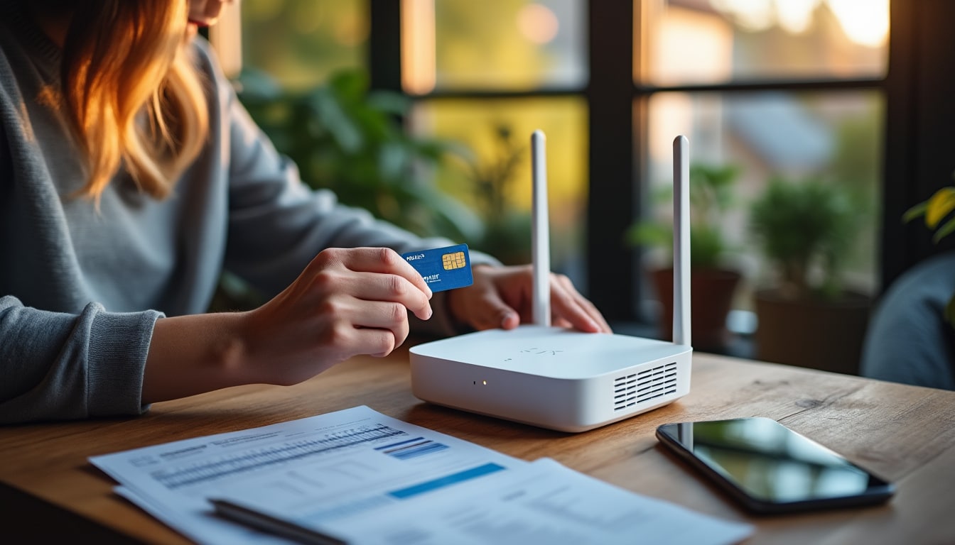 Illustration: Comprendre le principe d’une carte SIM pour routeur WiFi