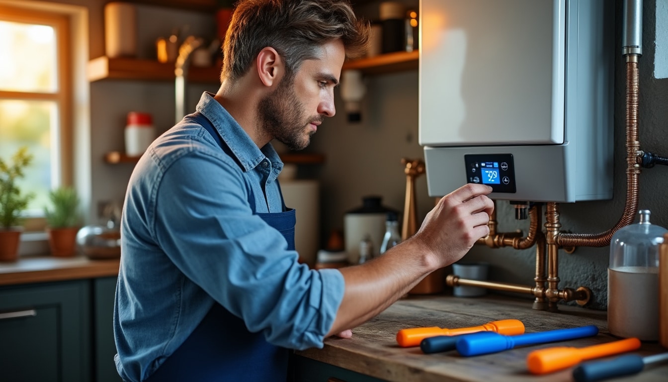 Illustration: Définition et rôle du thermostat dans une chaudière fioul