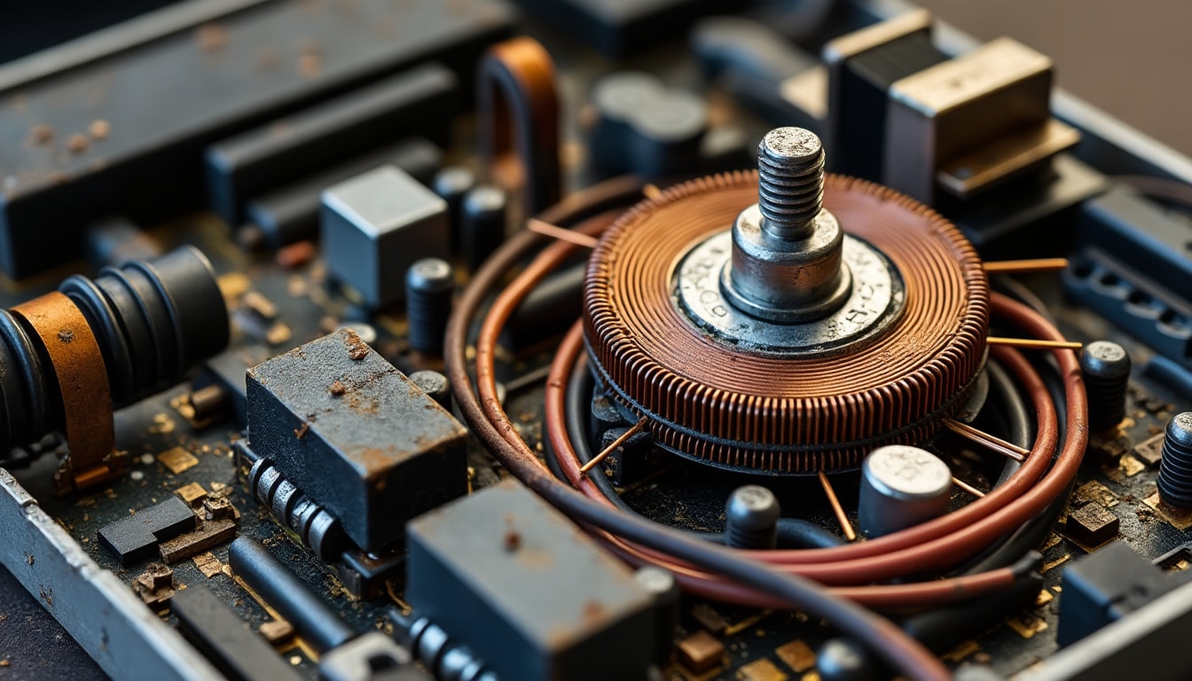 Illustration: Principe de fonctionnement du disjoncteur magnétothermique : protections thermique et magnétique