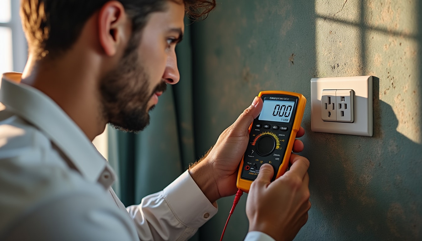 Illustration: Tension et fréquence du courant électrique en Égypte