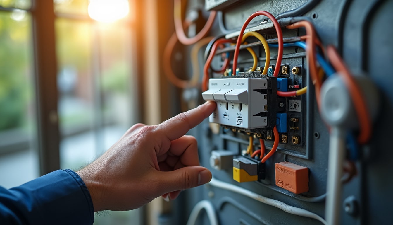 Illustration: Comprendre le rôle du disjoncteur pour volet roulant dans une installation électrique