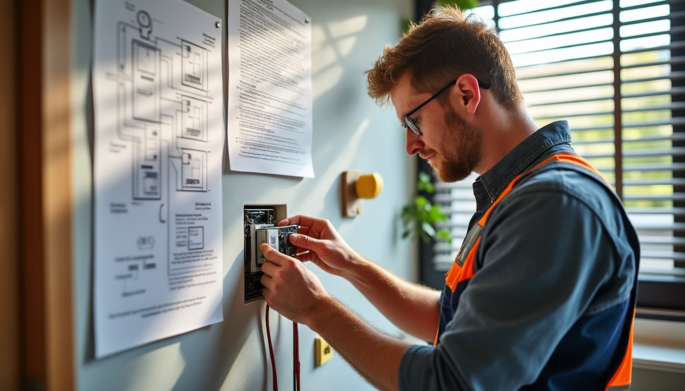Illustration: Normes électriques et choix du calibre de disjoncteur pour volet roulant