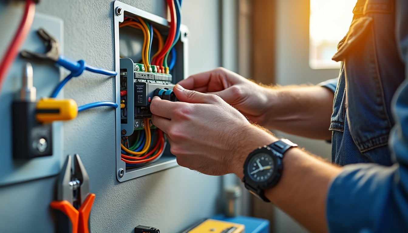 Illustration: Pourquoi installer une prise électrique dans un tableau ? Les usages et avantages à connaître