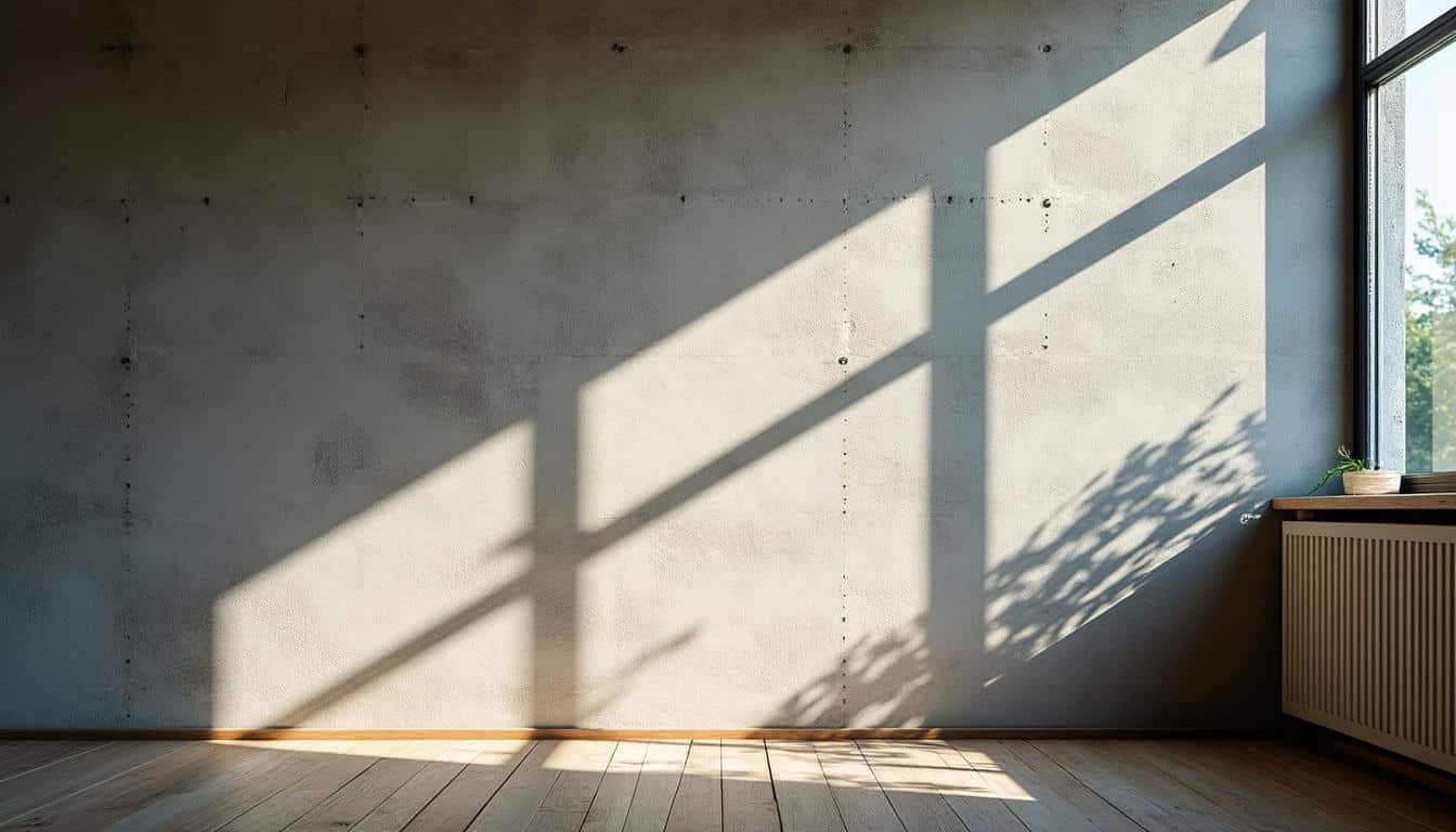 Accroche mur avec fixations multiples pour un équilibre parfait