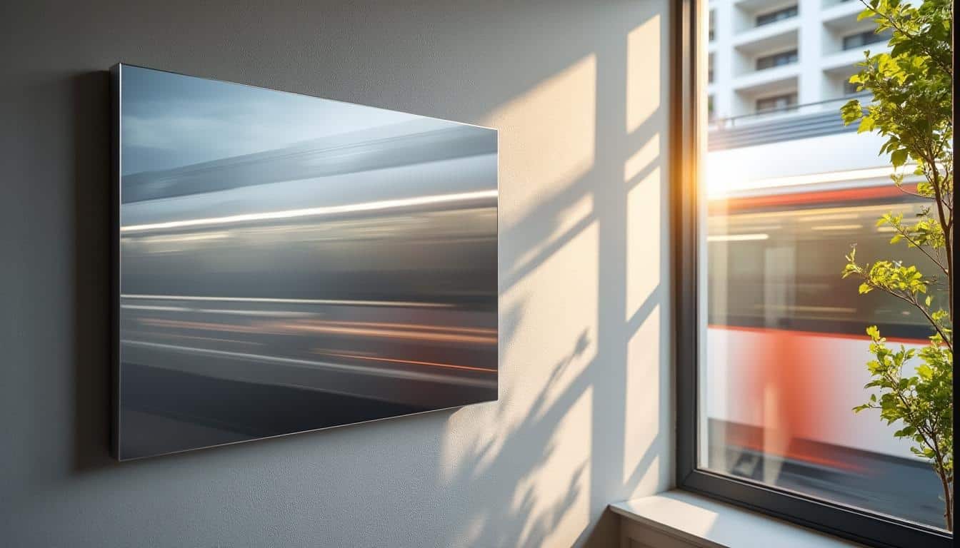 Illustration: Comprendre le rôle de l’accroche murale pour tableau en aluminium face aux vibrations