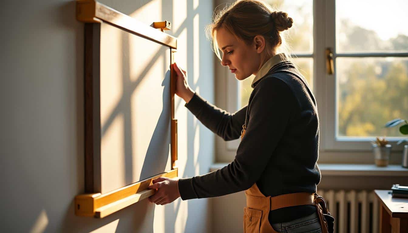 Illustration: Comprendre les enjeux de la sécurité pour l’accroche murale de tableaux lourds