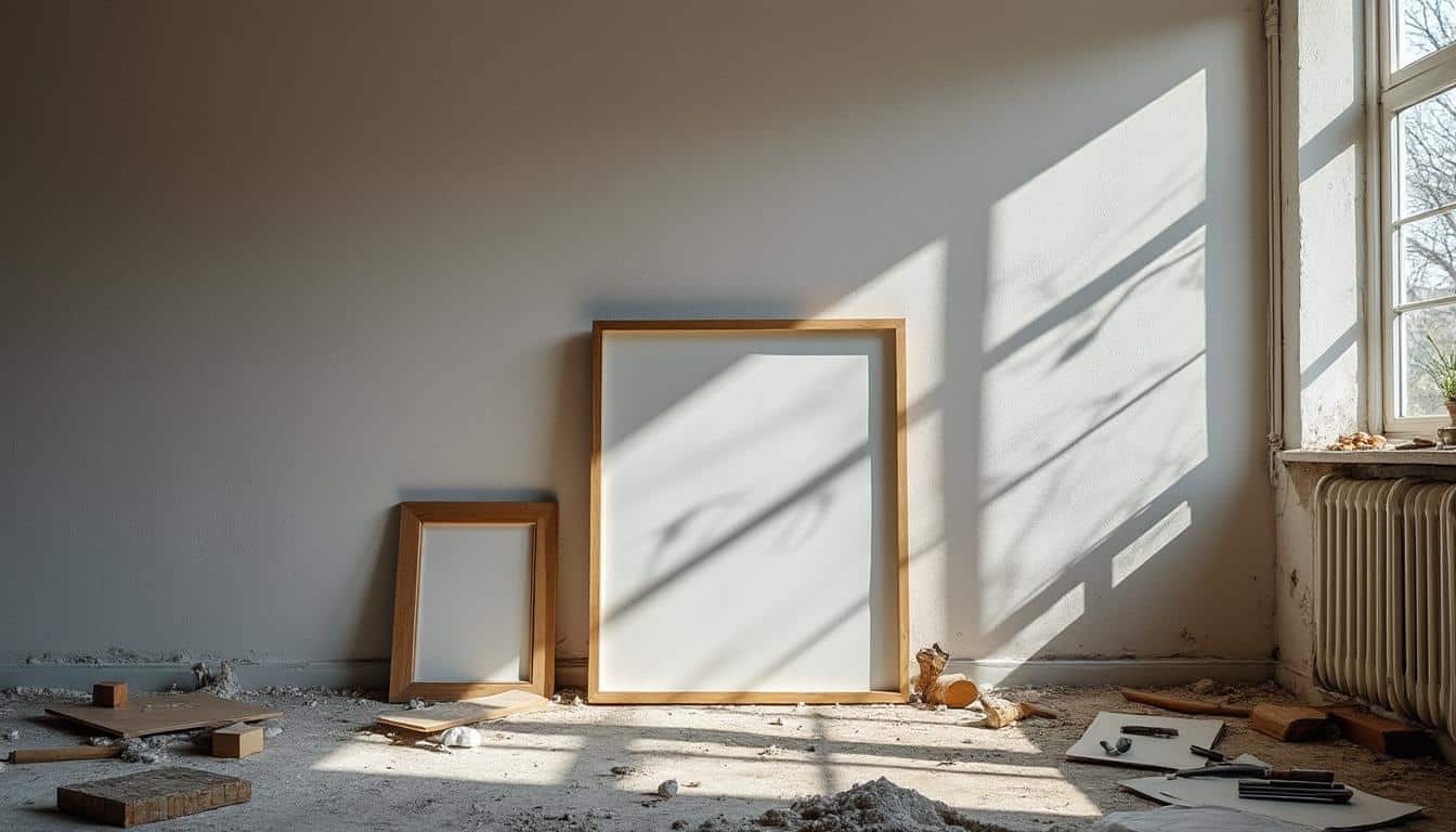 Accroche murale de tableau lourd en sécurité : guide complet et astuces