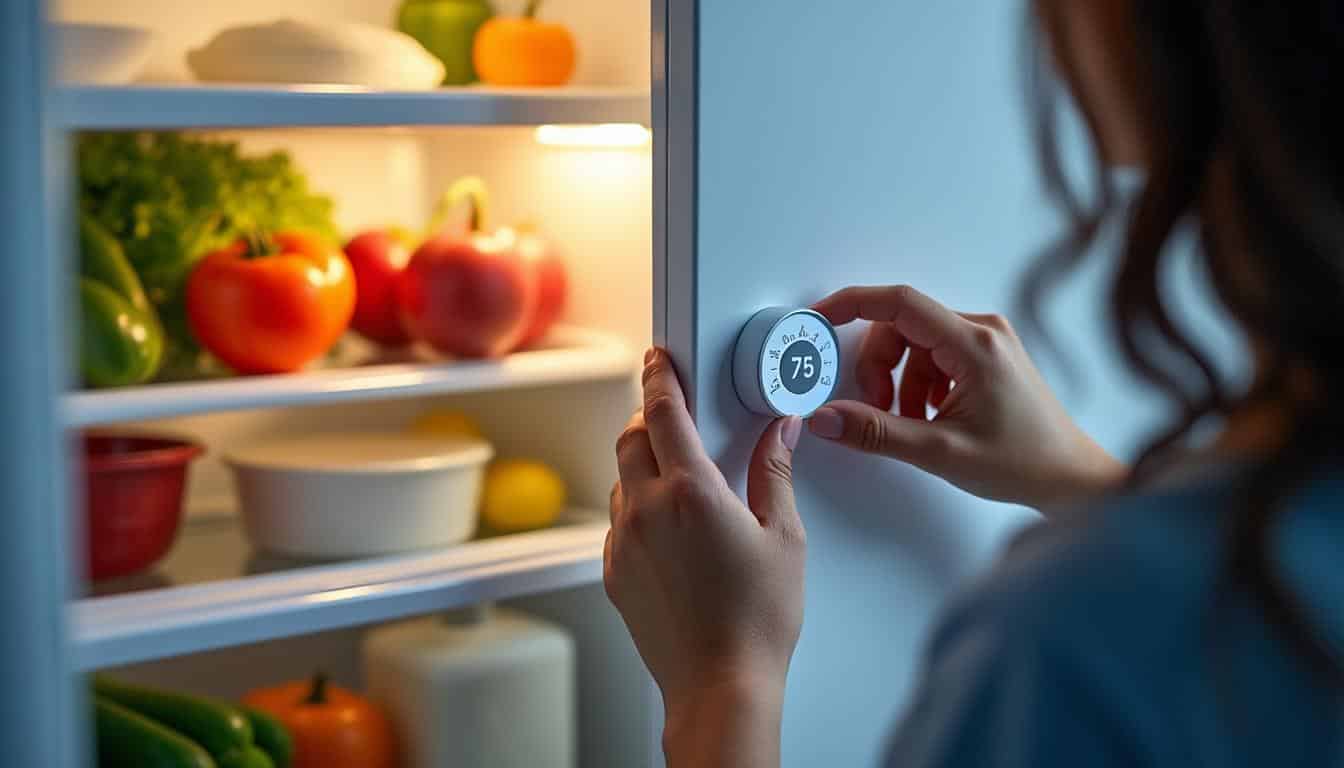 Illustration: Comprendre le rôle du thermostat dans un frigo : pourquoi le réglage 1 ou 5 change tout