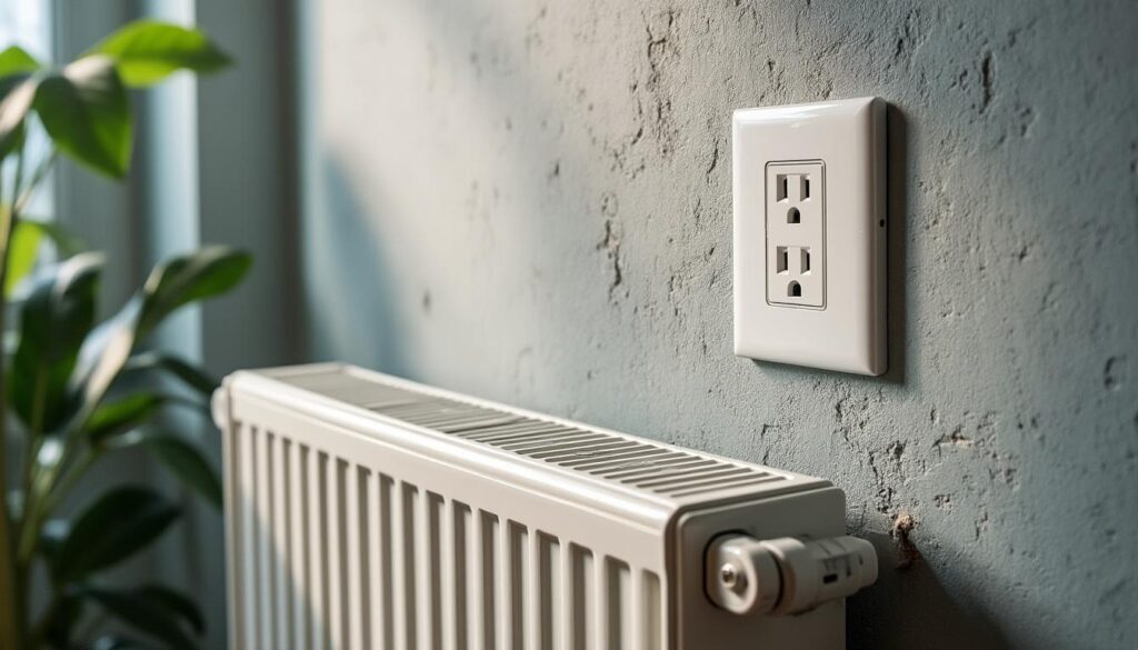 Hauteur de la prise près du radiateur : normes et conseils pratiques