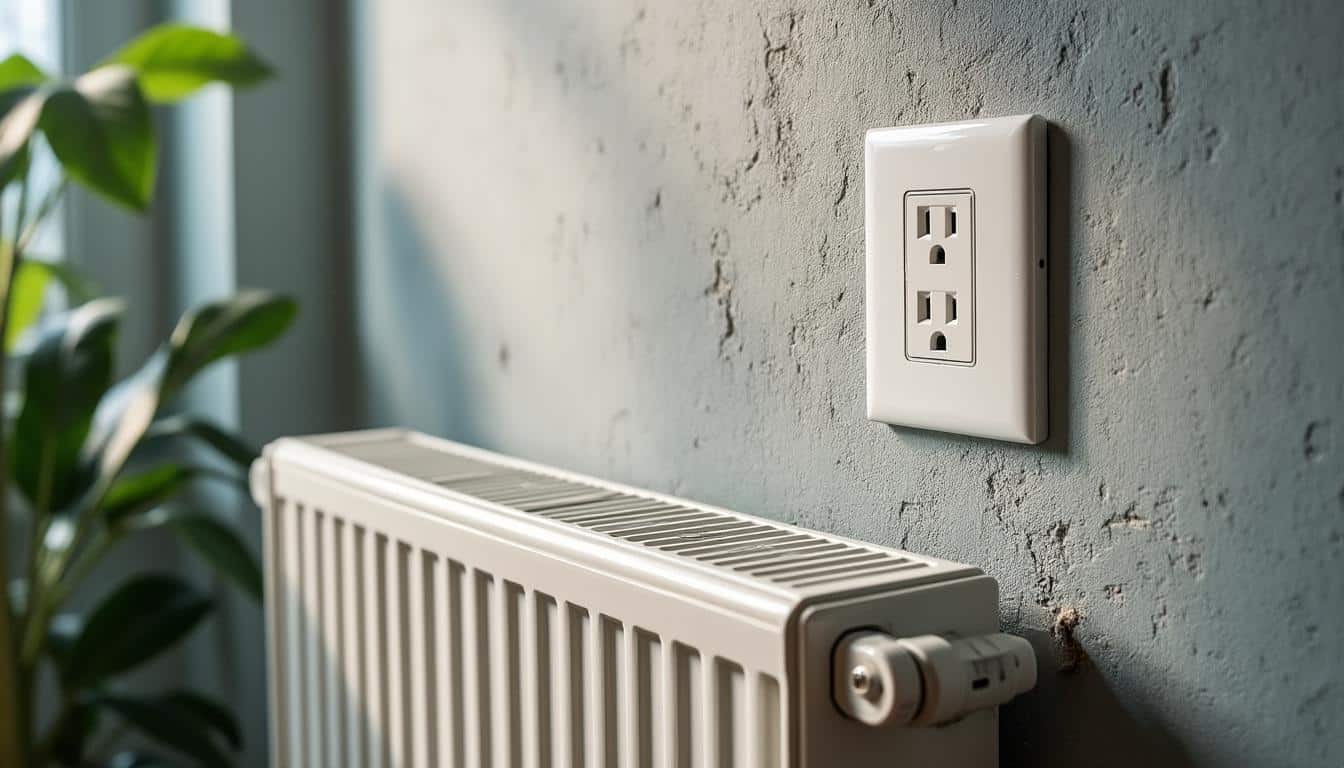 Hauteur de la prise près du radiateur : normes et conseils pratiques