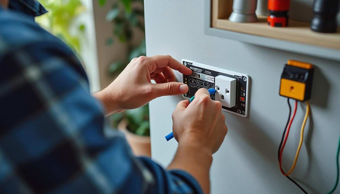 Illustration: Comprendre la prise modulaire intégrée au tableau électrique