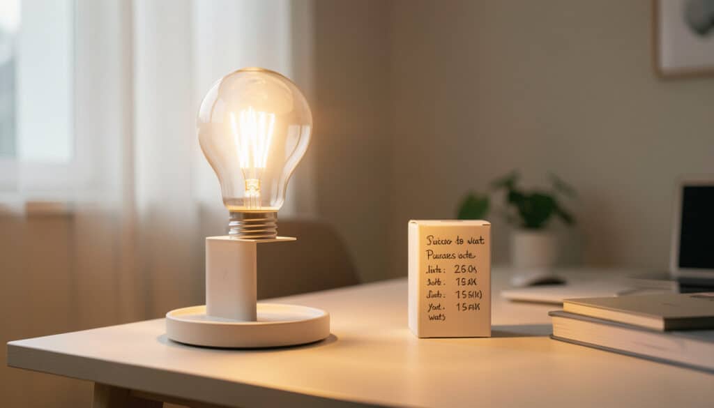 Quelle puissance choisir pour une ampoule E27 LED ?